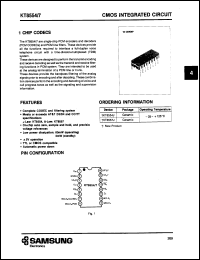 Click here to download KT8557N Datasheet