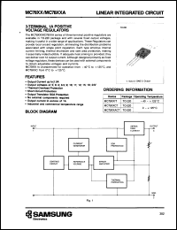 Click here to download MC7885ACT Datasheet
