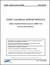 Click here to download M378T3253FG3-CCC Datasheet