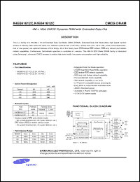 Click here to download K4E641612C-45 Datasheet