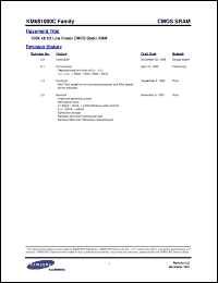 Click here to download KM681000CLR-7L Datasheet