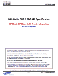 Click here to download K4T1G164QQ-HCLF7 Datasheet