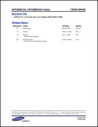 Click here to download K6T2008U2A-TF85 Datasheet