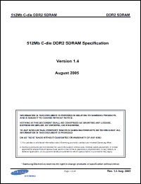 Click here to download K4T51163QC-ZLCC Datasheet