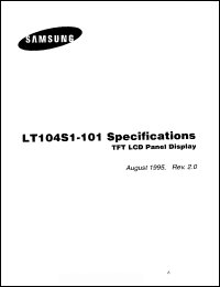 Click here to download LT104S1-101 Datasheet
