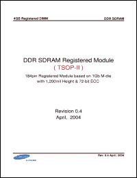 Click here to download M312L5128MT0 Datasheet