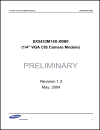 Click here to download SX5433M14X Datasheet