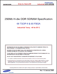 Click here to download K4H561638H Datasheet