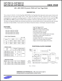 Click here to download K4F170412C Datasheet