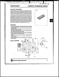 Click here to download KA2417 Datasheet