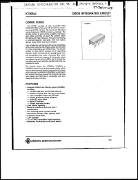 Click here to download KT3054J Datasheet