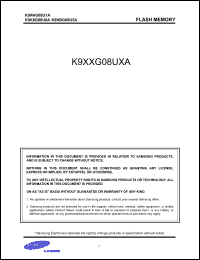 Click here to download K9WAG08U1A_067 Datasheet