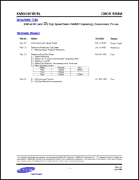 Click here to download KM641001B-15 Datasheet