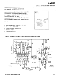 Click here to download KA2111 Datasheet