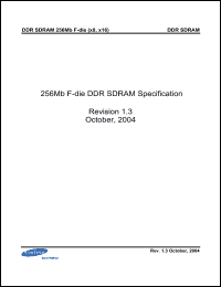 Click here to download K4H561638F Datasheet