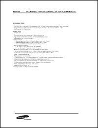 Click here to download KS0071B Datasheet