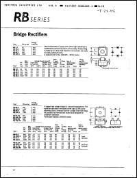 Click here to download RB100/2W Datasheet