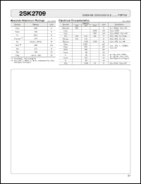 Click here to download 2SK2709 Datasheet