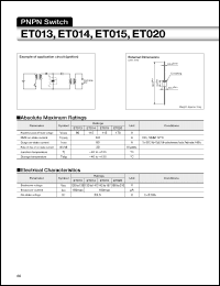 Click here to download ET015 Datasheet