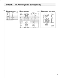 Click here to download FKV460FP Datasheet