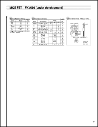 Click here to download FKV660 Datasheet