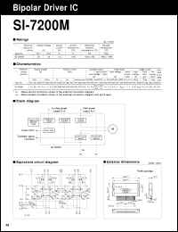 Click here to download SI-7200M Datasheet