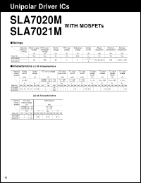 Click here to download SLA7020M Datasheet