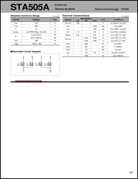 Click here to download STA505A Datasheet