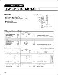 Click here to download TM1261S-R Datasheet