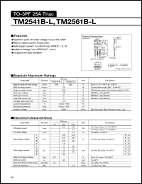 Click here to download TM2541B-L Datasheet