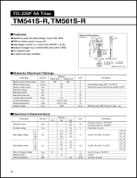 Click here to download TM541S-R Datasheet