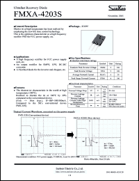 Click here to download FMXA-4203S Datasheet