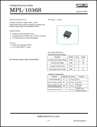 Click here to download MPL-1036S Datasheet