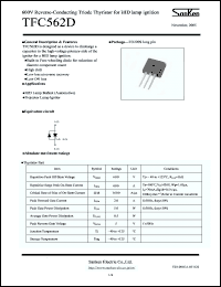 Click here to download TFC562D Datasheet