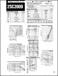 Click here to download 2SC3909 Datasheet