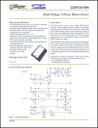 Click here to download SSM1001MA Datasheet