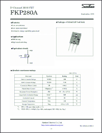 Click here to download FKP280A Datasheet