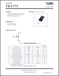 Click here to download FKV575 Datasheet