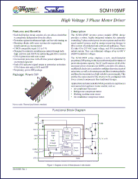 Click here to download SCM1105MF Datasheet