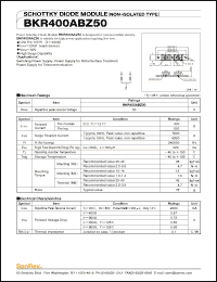 Click here to download BKR400ABZ50 Datasheet