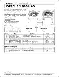 Click here to download DF60LB160 Datasheet