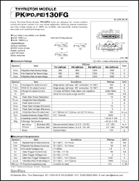 Click here to download PK130FG160 Datasheet