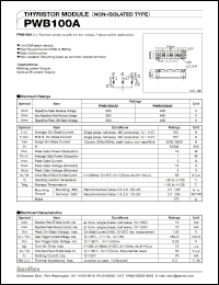Click here to download PWB100A Datasheet