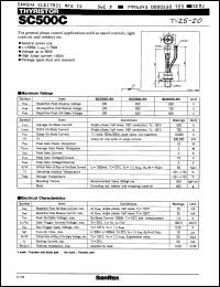 Click here to download SC500C20 Datasheet