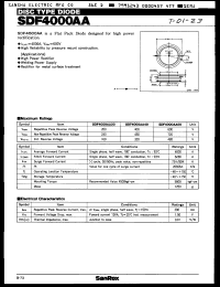 Click here to download SDF4000AA40 Datasheet