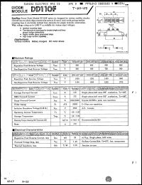 Click here to download DD110F100 Datasheet