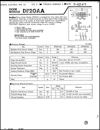 Click here to download DF20AA140 Datasheet