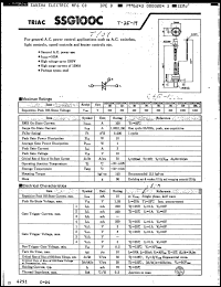 Click here to download SSG100C20 Datasheet