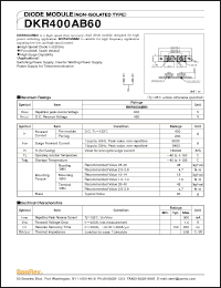 Click here to download DKR400AB60 Datasheet