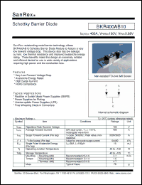 Click here to download BKR400AB10 Datasheet